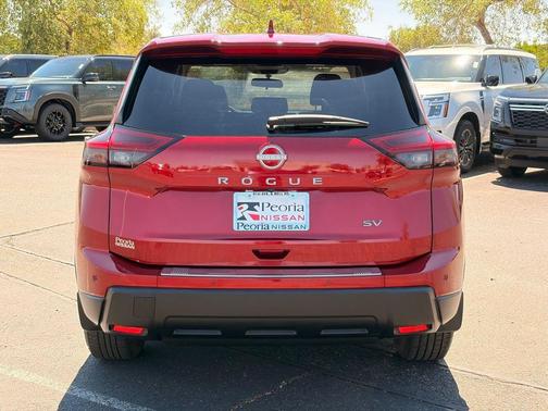 Scarlet Ember Tintcoat 2024 Nissan Rogue SV