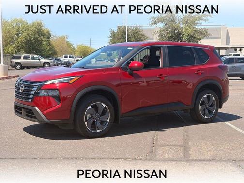 Scarlet Ember Tintcoat 2024 Nissan Rogue SV