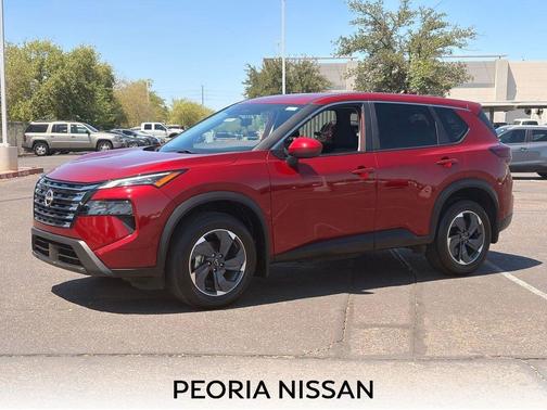 Scarlet Ember Tintcoat 2024 Nissan Rogue SV