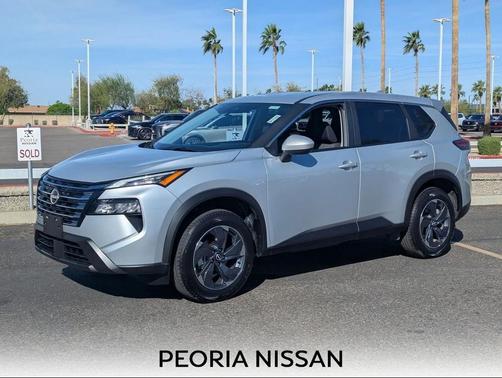 Brilliant Silver Metallic 2025 Nissan Rogue SV