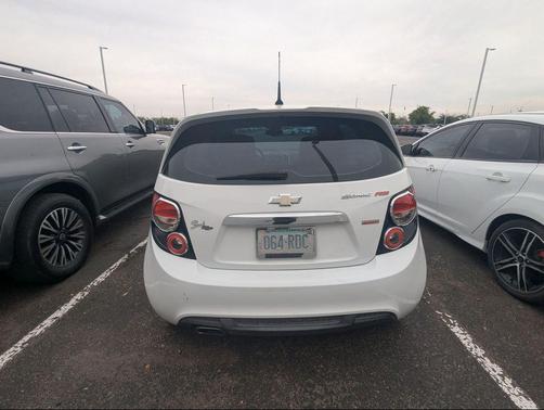 Summit White 2013 Chevrolet Sonic RS