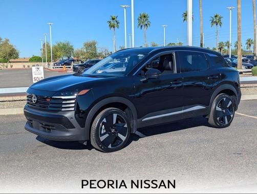 Super Black 2025 Nissan Kicks SR