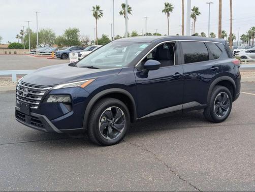 Deep Ocean Blue 2025 Nissan Rogue SV