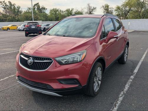 Winterberry Red Metallic 2018 Buick Encore Preferred