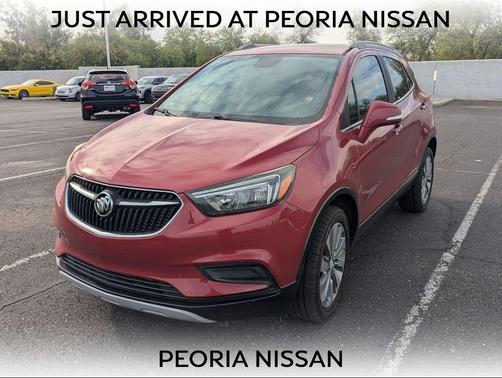 Winterberry Red Metallic 2018 Buick Encore Preferred