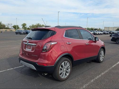 Winterberry Red Metallic 2018 Buick Encore Preferred