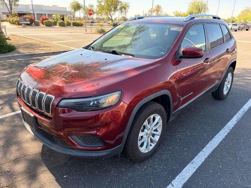 Velvet Red Pearlcoat 2020 Jeep Cherokee Latitude