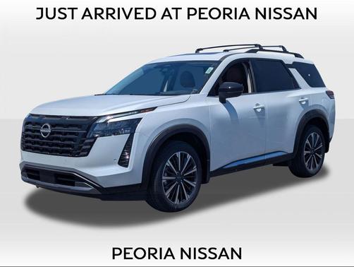 Everest White Pearl Tricoat 2026 Nissan Pathfinder Platinum