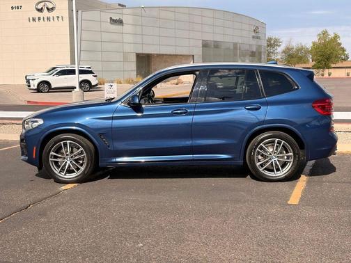 Phytonic Blue Metallic 2019 BMW X3 sDrive30i