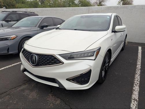 Platinum White Pearl 2020 Acura ILX Technology Package