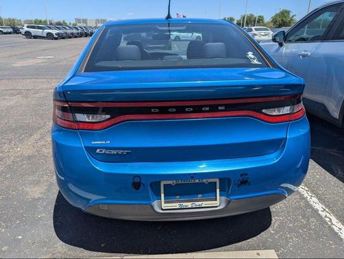 Laser Blue Pearl Coat 2015 Dodge Dart SE