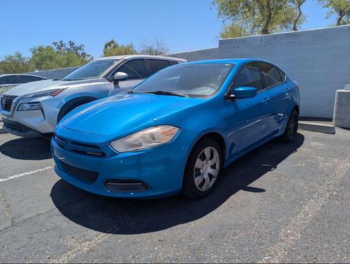 Laser Blue Pearl Coat 2015 Dodge Dart SE