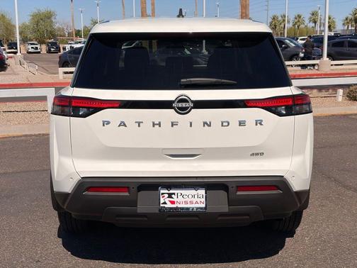 Glacier White 2024 Nissan Pathfinder S 4WD