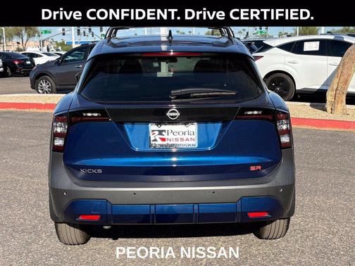 Deep Blue Pearl 2026 Nissan Kicks SR