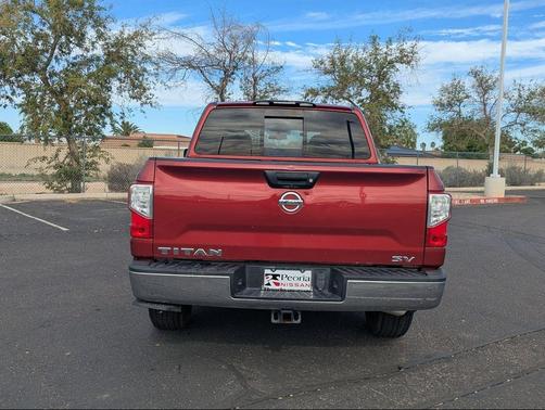 Cayenne Red 2018 Nissan Titan SV
