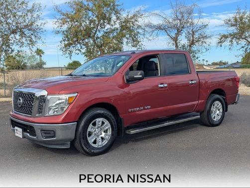 Cayenne Red 2018 Nissan Titan SV