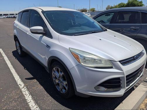 White Platinum 2013 Ford Escape SEL