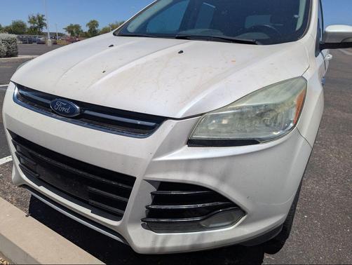 White Platinum 2013 Ford Escape SEL