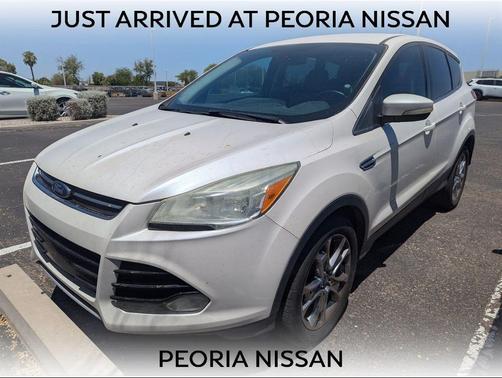 White Platinum 2013 Ford Escape SEL