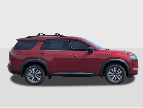 Scarlet Ember Tintcoat 2026 Nissan Pathfinder SL