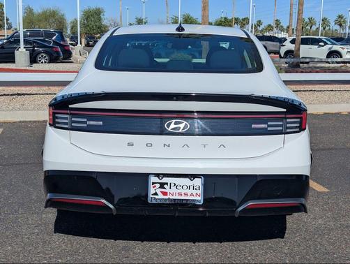 Serenity White 2025 Hyundai SONATA SEL