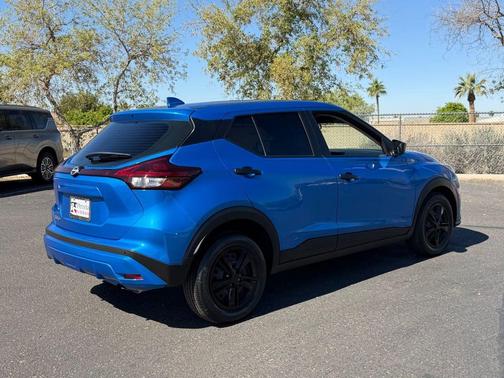 Electric Blue Metallic 2025 Nissan Kicks S