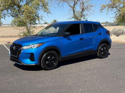 Electric Blue Metallic 2025 Nissan Kicks S