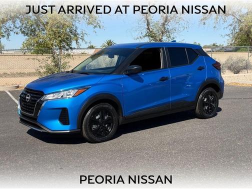 Electric Blue Metallic 2025 Nissan Kicks S