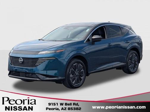 Aurora Blue Pearl Metallic/Super Black 2026 Nissan Murano Platinum