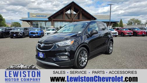 Ebony Twilight Metallic 2020 Buick Encore Sport Touring