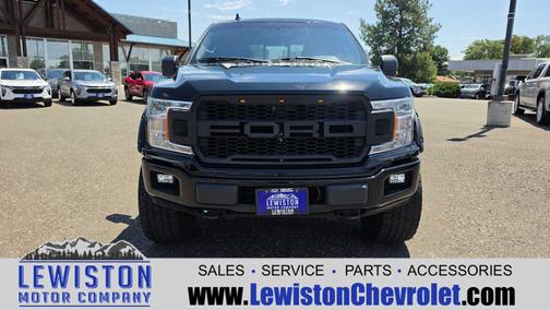 Shadow Black 2018 Ford F-150 XLT