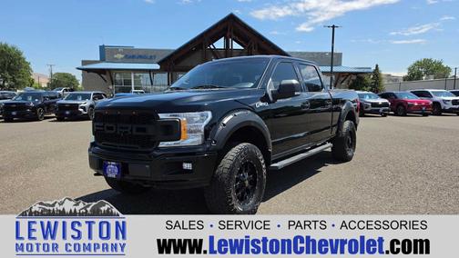 Shadow Black 2018 Ford F-150 XLT