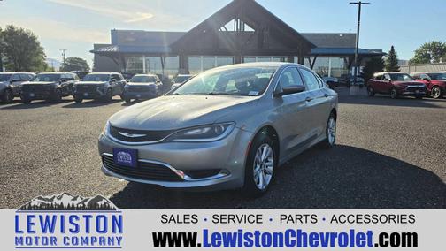 Billet Silver Metallic Clearcoat 2015 Chrysler 200 Limited