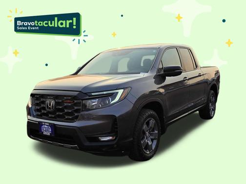 Modern Steel Metallic 2024 Honda Ridgeline TrailSport