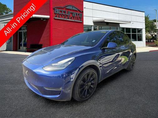 Deep Blue Metallic 2021 Tesla Model Y Long Range Dual Motor All-Wheel Drive