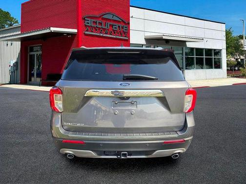 Gray 2021 Ford Explorer Limited