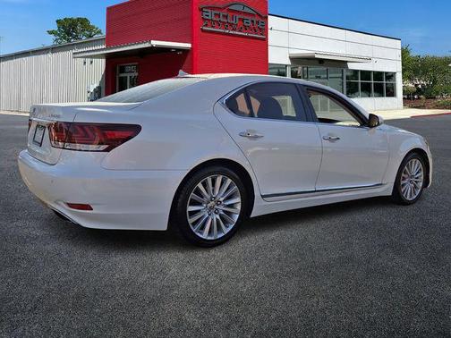 White 2013 Lexus LS 460 Base