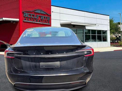 Pearl White Multi-Coat 2025 Tesla Model 3 Long Range