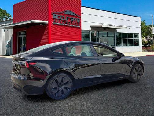Pearl White Multi-Coat 2025 Tesla Model 3 Long Range