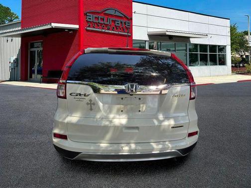 White Diamond Pearl 2016 Honda CR-V Touring