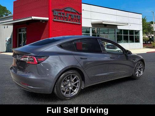 Gray 2021 Tesla Model 3 Long Range