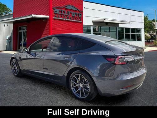 Gray 2021 Tesla Model 3 Long Range