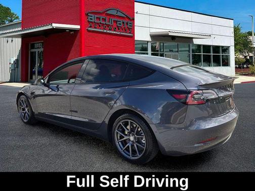Gray 2021 Tesla Model 3 Long Range