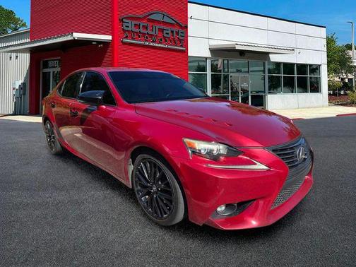 Red 2015 Lexus IS 250 Base