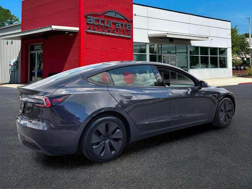 Stealth Grey 2025 Tesla Model 3 Long Range
