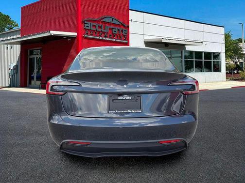 Stealth Grey 2025 Tesla Model 3 Long Range