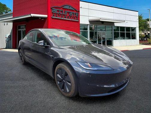 Stealth Grey 2025 Tesla Model 3 Long Range