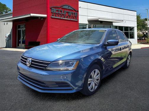Silk Blue Metallic 2017 Volkswagen Jetta 1.4T S