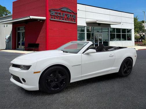 Summit White 2015 Chevrolet Camaro 1LT