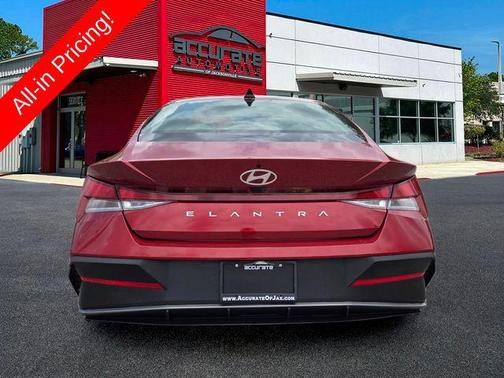 Ultimate Red 2024 Hyundai ELANTRA SEL